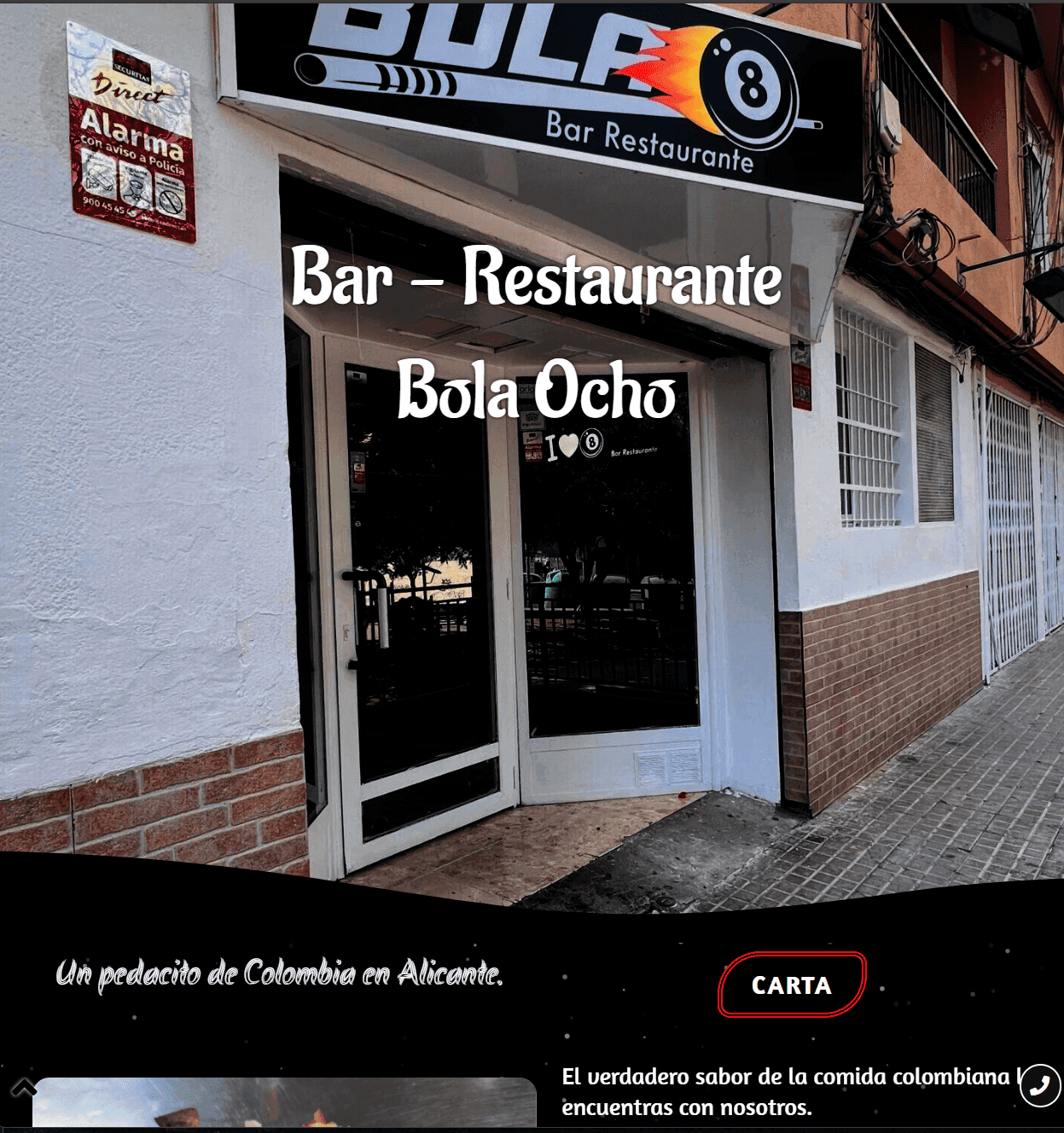 Bola-ocho/Bar Restaurant